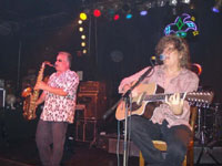 Willie with Randy at Bourbon Street FLORIDA